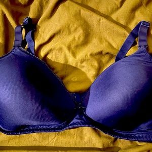 Deep Blue Nursing Bra - FREE with any purchase- just add to bundle !!!